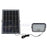 Lot / Carton de 8x Projecteurs LED solaires - Série SECURITY - Rendu lumineux 300 Watts - 4800 lumens - Angle 120° x 60° - IP65 - 3000k - Lampe 20 x 19 x 5 cm - Panneau solaire monocristallin - Détecteur PIR - Télécommande - Garantie 3 ans