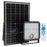 Lot / Carton de 8x Projecteurs LED solaires - Série SECURITY - Rendu lumineux 300 Watts - 4800 lumens - Angle 120° x 60° - IP65 - 3000k - Lampe 20 x 19 x 5 cm - Panneau solaire monocristallin - Détecteur PIR - Télécommande - Garantie 3 ans